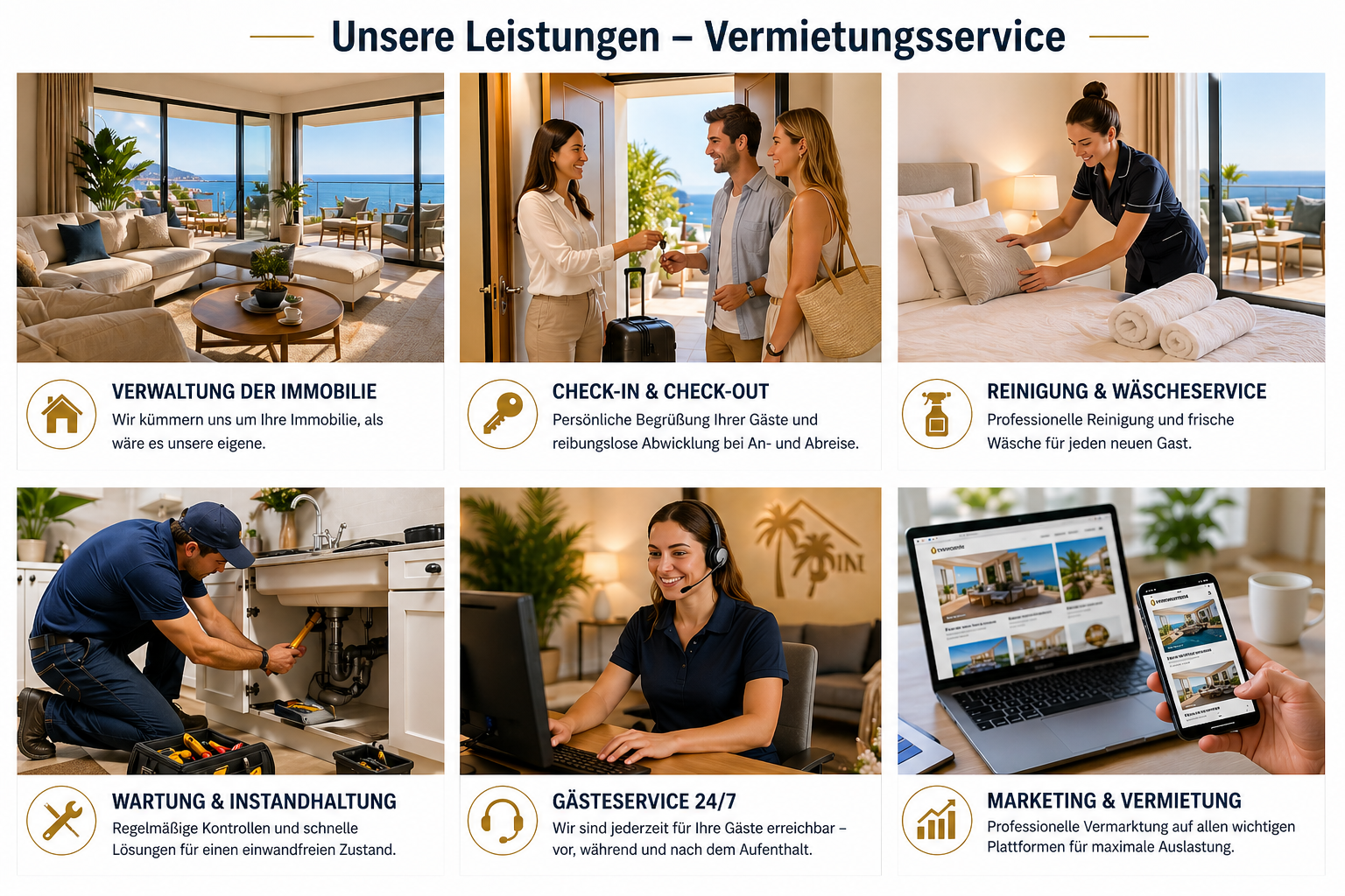 Service Ferienvermietung Costa del Sol