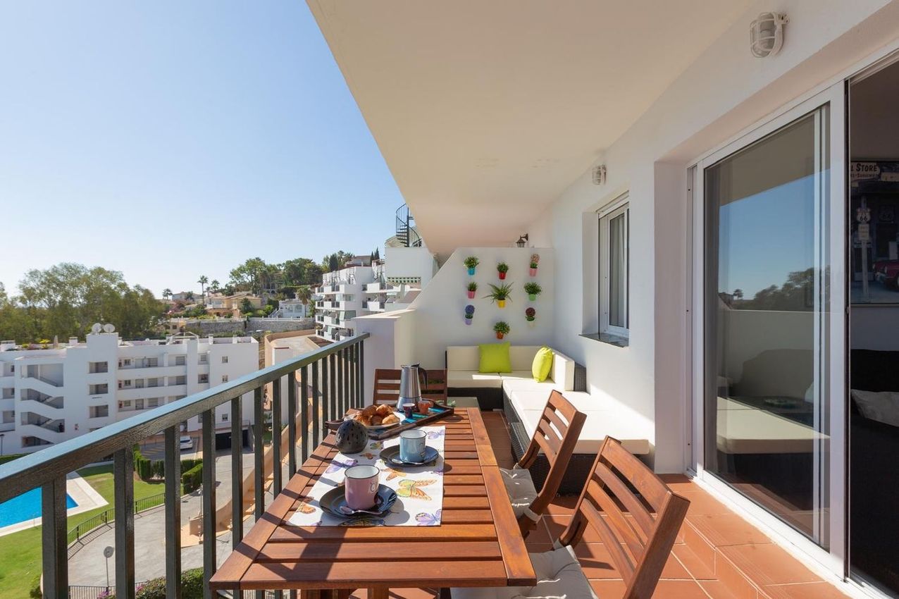 Helles Apartment mit Meerblick in Riviera del Sol – mediterranes Lebensgefühl in Toplage