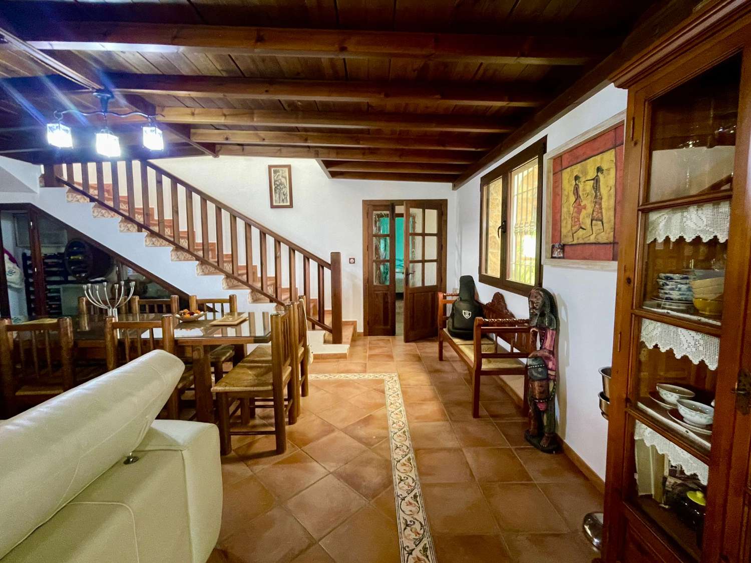 Landhaus mit Olivenhain, Pool und Sportbereich in Moraleda de Zafayona
