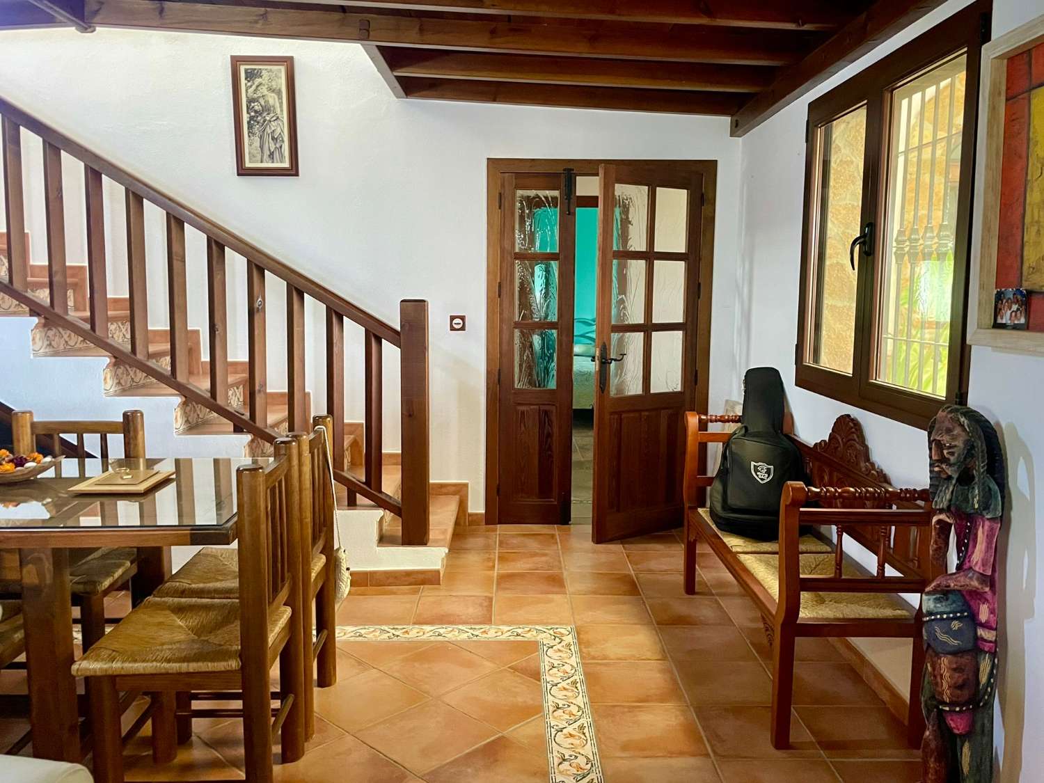 Landhaus mit Olivenhain, Pool und Sportbereich in Moraleda de Zafayona