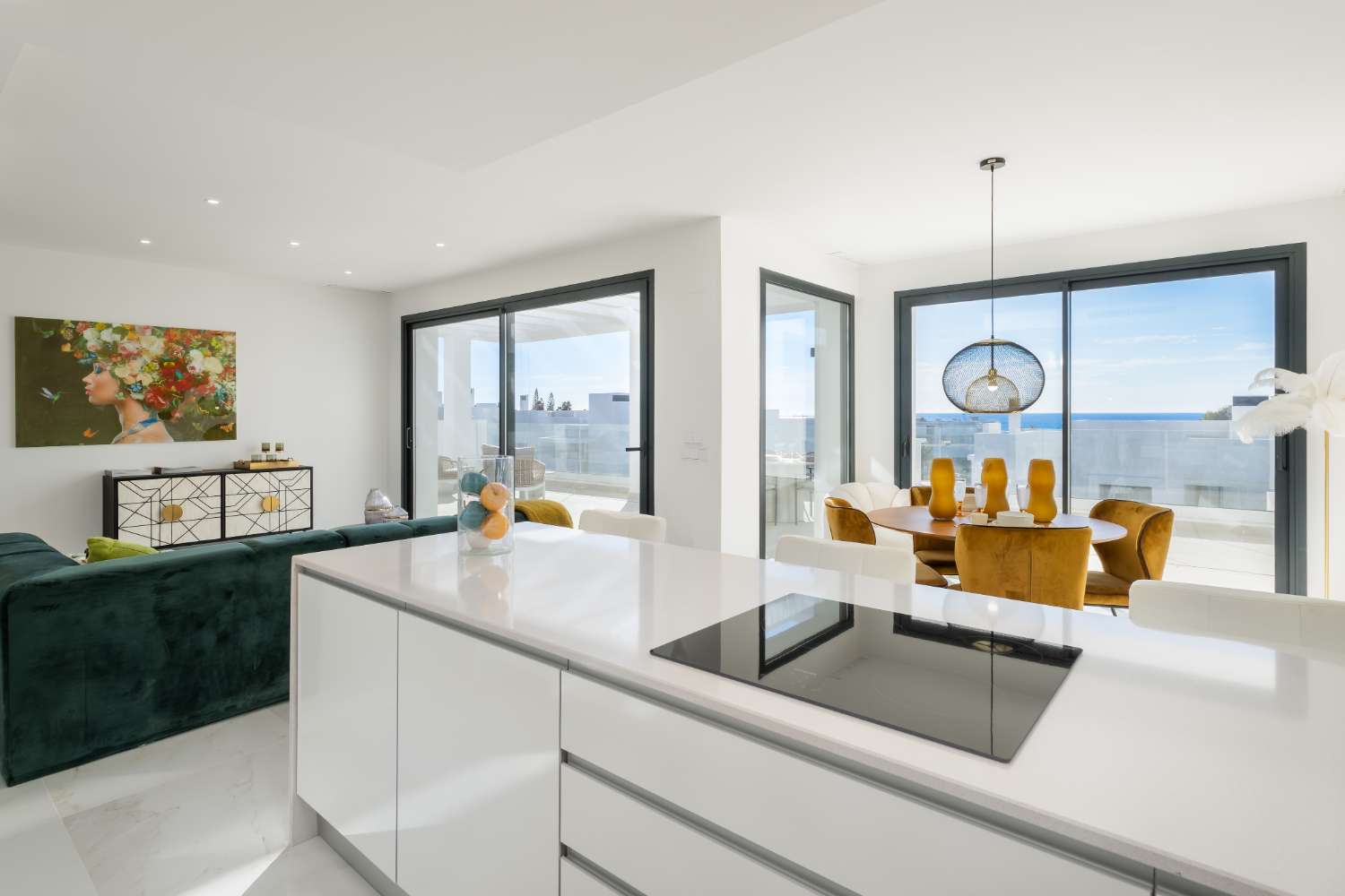 Penthouse mit Meerblick in bester Lage von Estepona