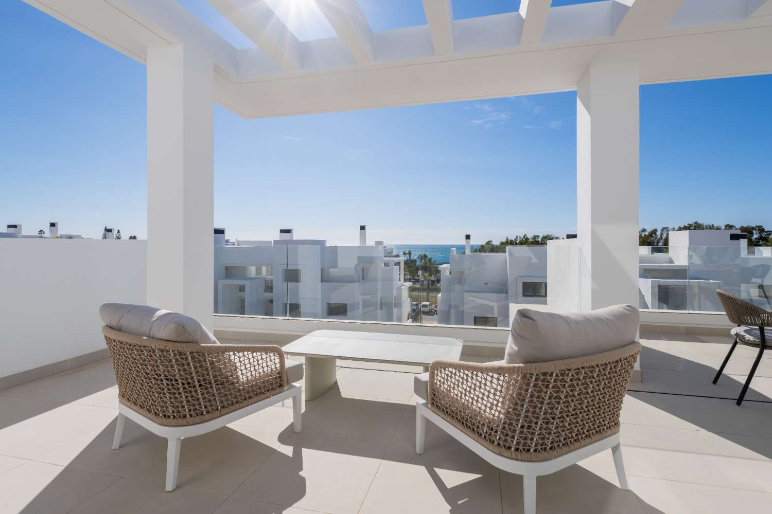 Penthouse mit Meerblick in bester Lage von Estepona