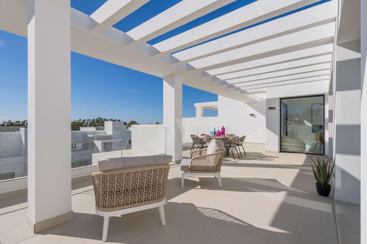 Penthouse mit Meerblick in bester Lage von Estepona