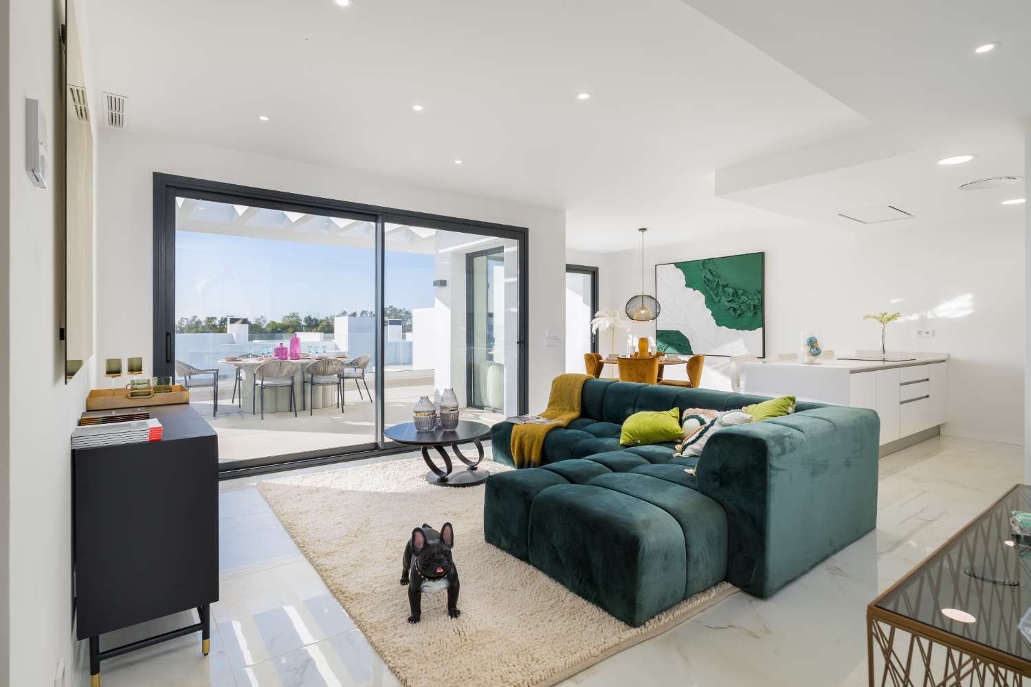 Penthouse mit Meerblick in bester Lage von Estepona