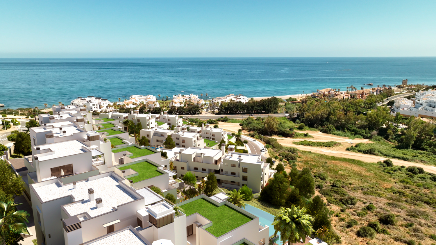 Modernes Apartment mit Meerblick in Bahía de Casares
