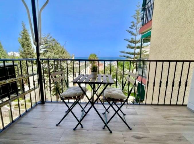 Charmantes Apartment mit Meerblick in La Carihuela, Torremolinos