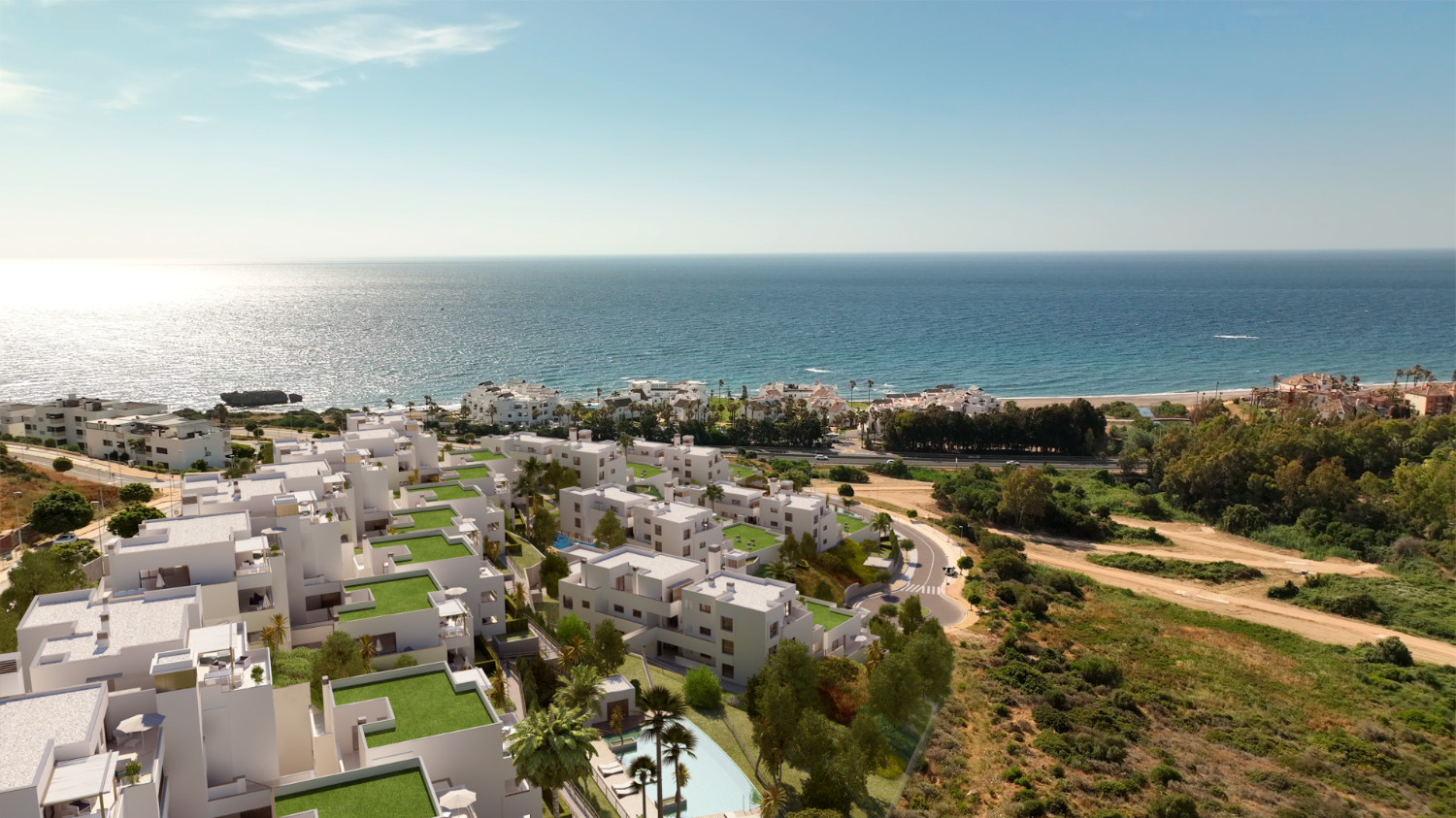 Modernes Apartment mit Meerblick in Bahía de Casares