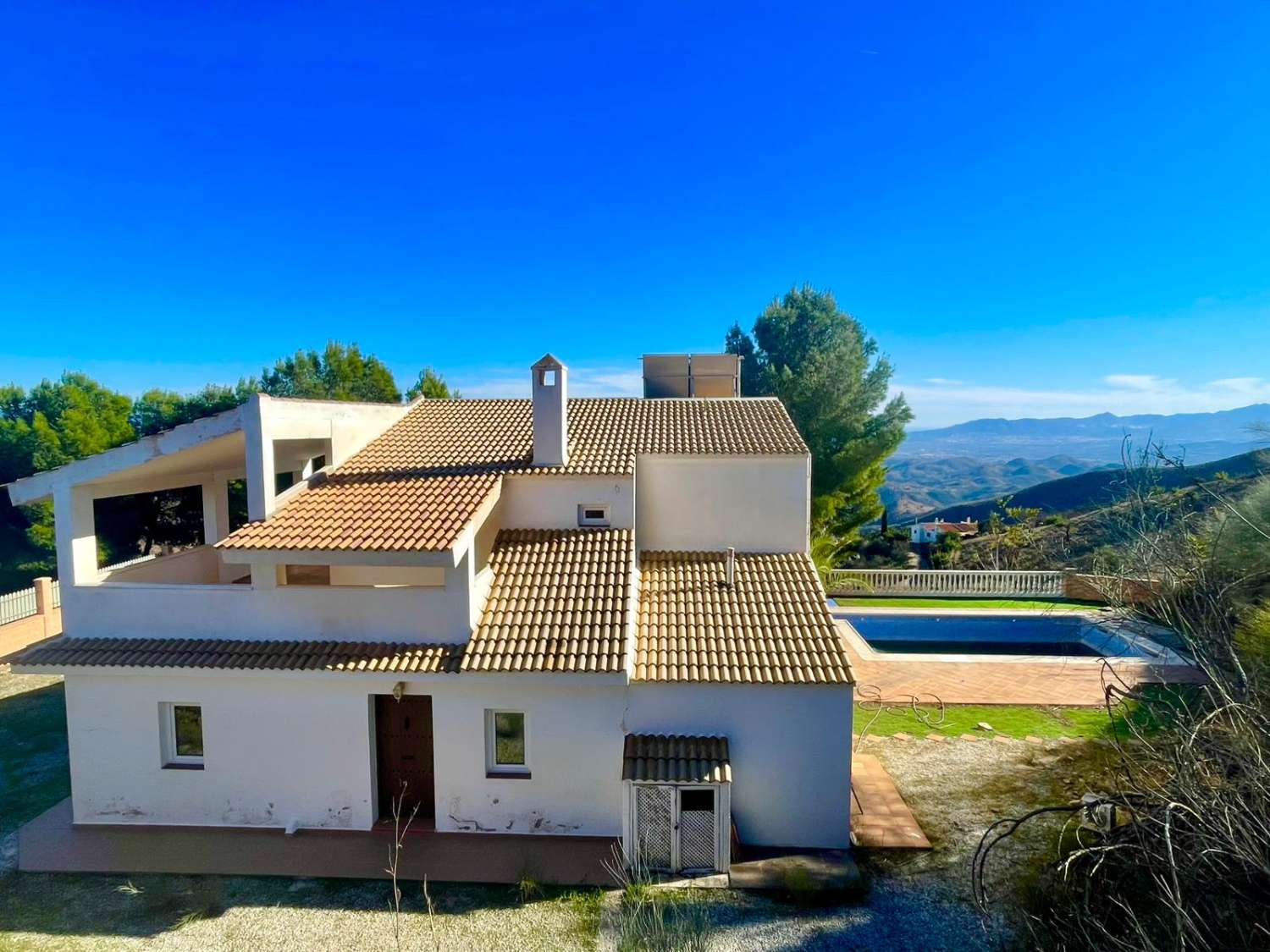 Landhuis in Almogía met zwembad en prachtig uitzicht op zee, Málaga en de Guadalhorce-vallei