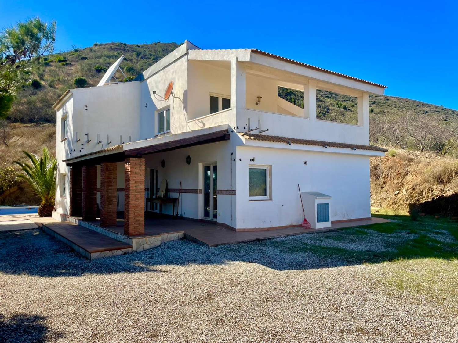 Landhuis in Almogía met zwembad en prachtig uitzicht op zee, Málaga en de Guadalhorce-vallei