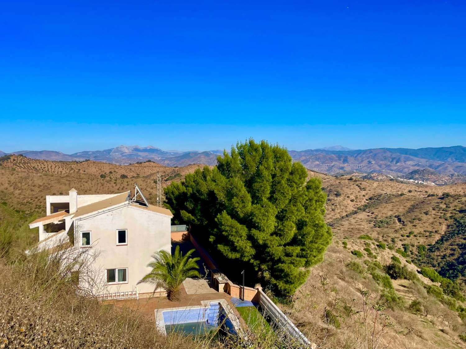 Landhuis in Almogía met zwembad en prachtig uitzicht op zee, Málaga en de Guadalhorce-vallei