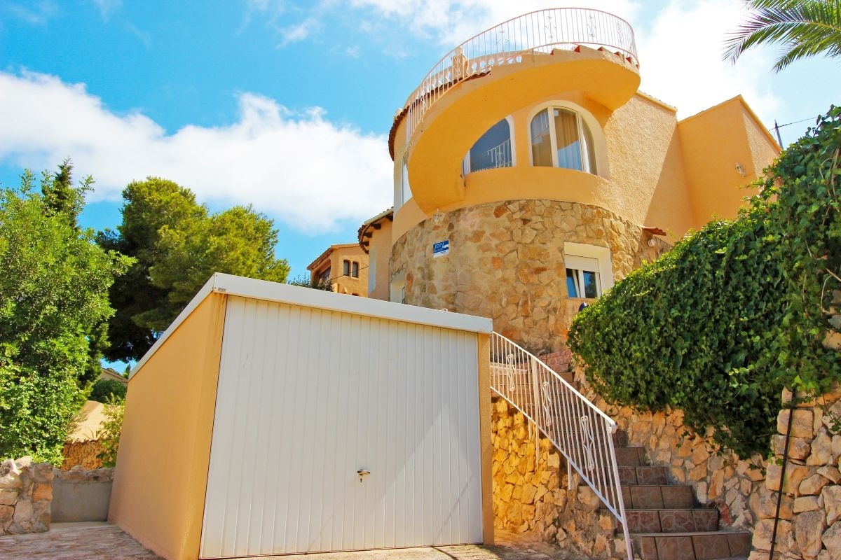 Charmante villa avec vue sur la mer et licence touristique à Maryvilla, Calpe