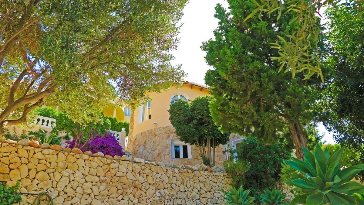 Charmante villa avec vue sur la mer et licence touristique à Maryvilla, Calpe