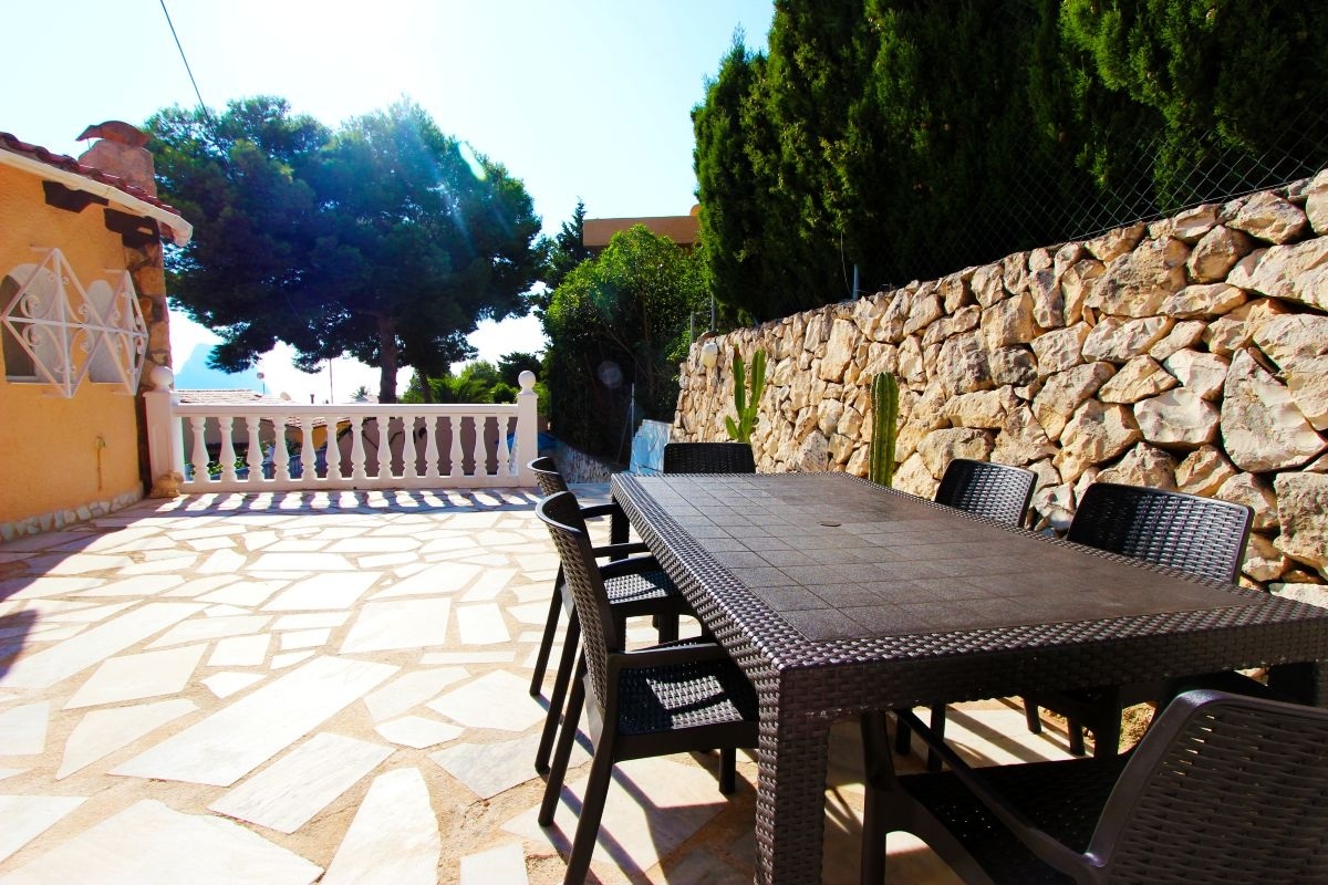 Charmante villa avec vue sur la mer et licence touristique à Maryvilla, Calpe