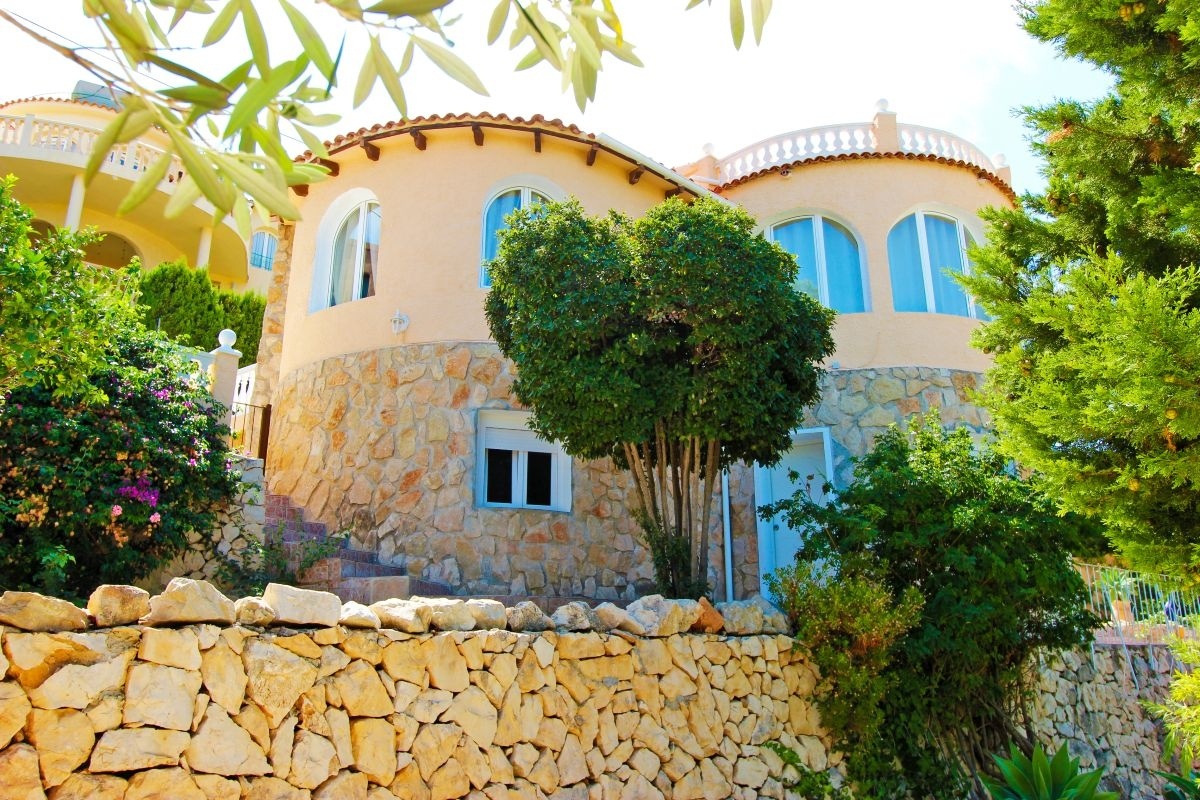 Charmante villa avec vue sur la mer et licence touristique à Maryvilla, Calpe