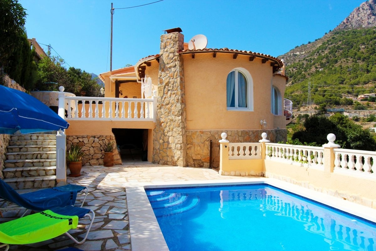 Charmante villa avec vue sur la mer et licence touristique à Maryvilla, Calpe