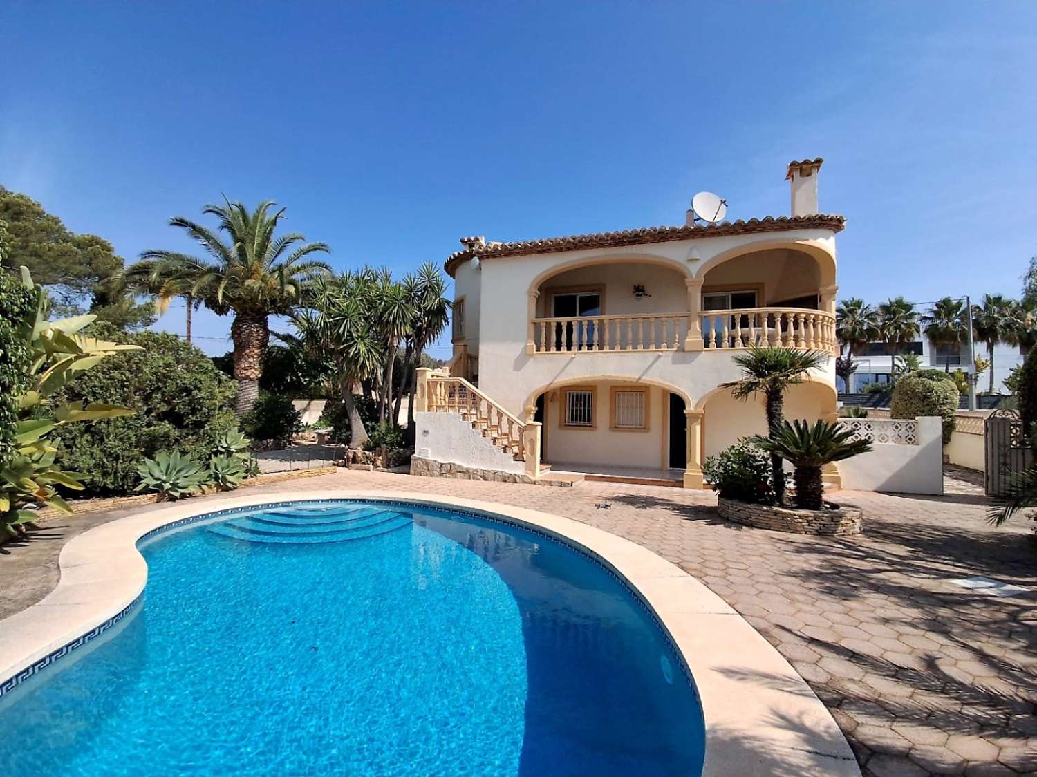 Mediterranes Einfamilienhaus in Calpe – Costa Blanca