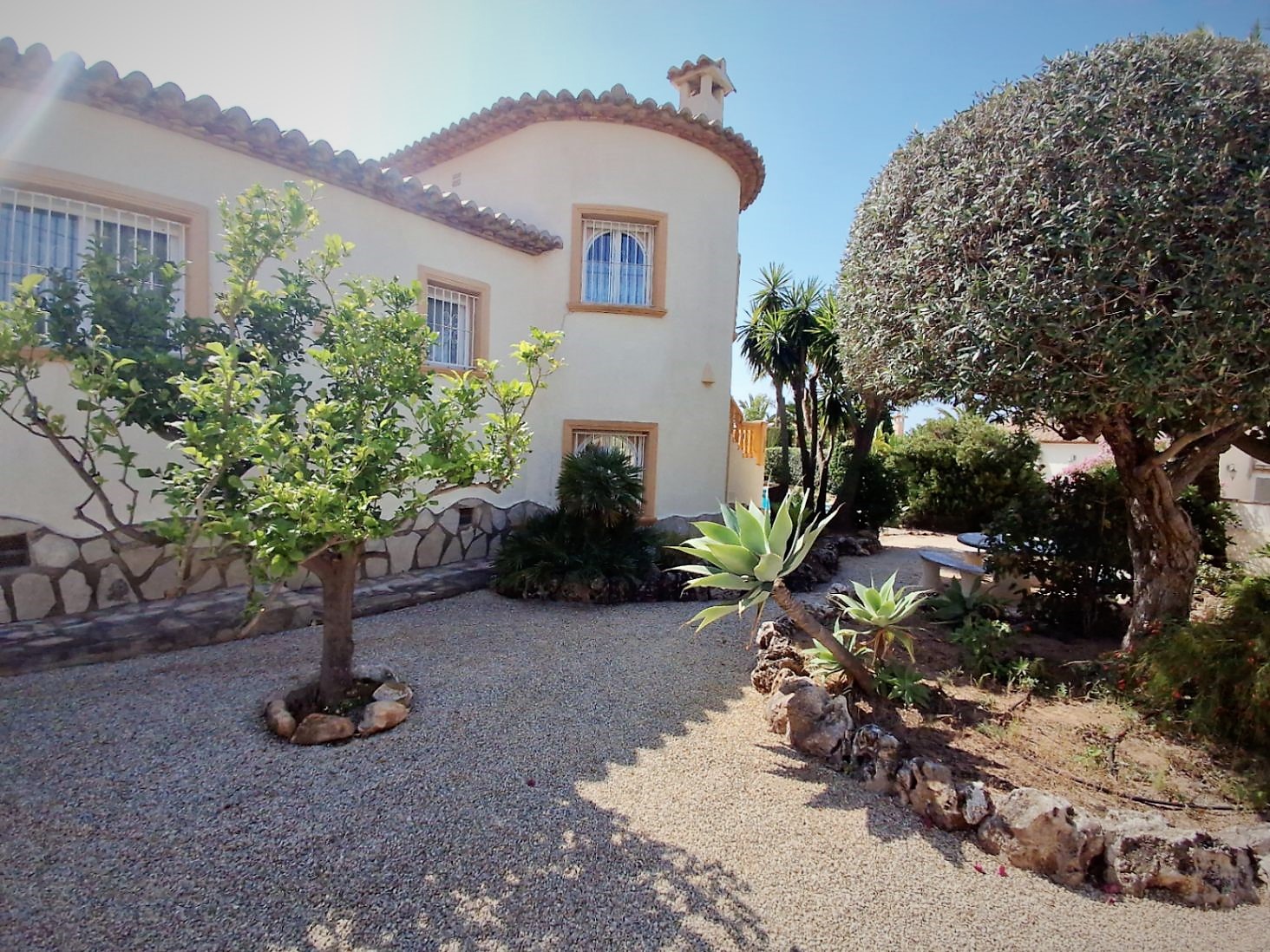 Mediterranes Einfamilienhaus in Calpe – Costa Blanca