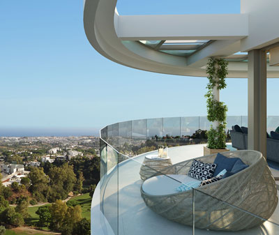 Exclusive Luxury Apartment with Panoramic Views between Marbella and Benahavís