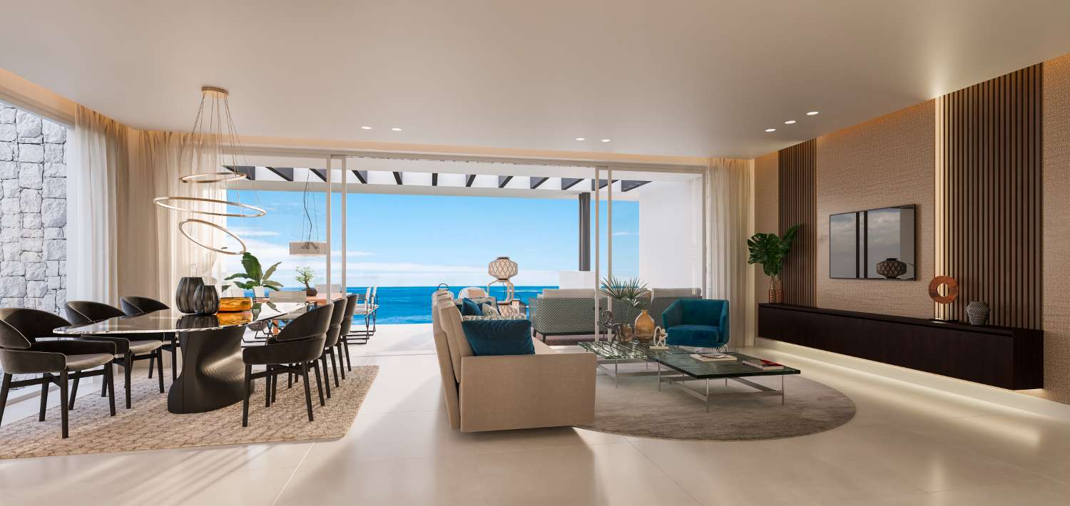 Elegantes Erdgeschoss-Apartment mit traumhaftem Panorama in La Mairena (Ojén)