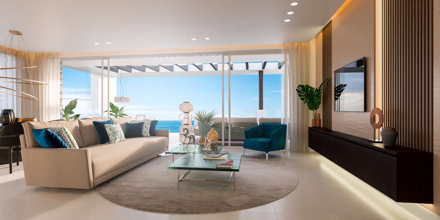 Elegantes Erdgeschoss-Apartment mit traumhaftem Panorama in La Mairena (Ojén)