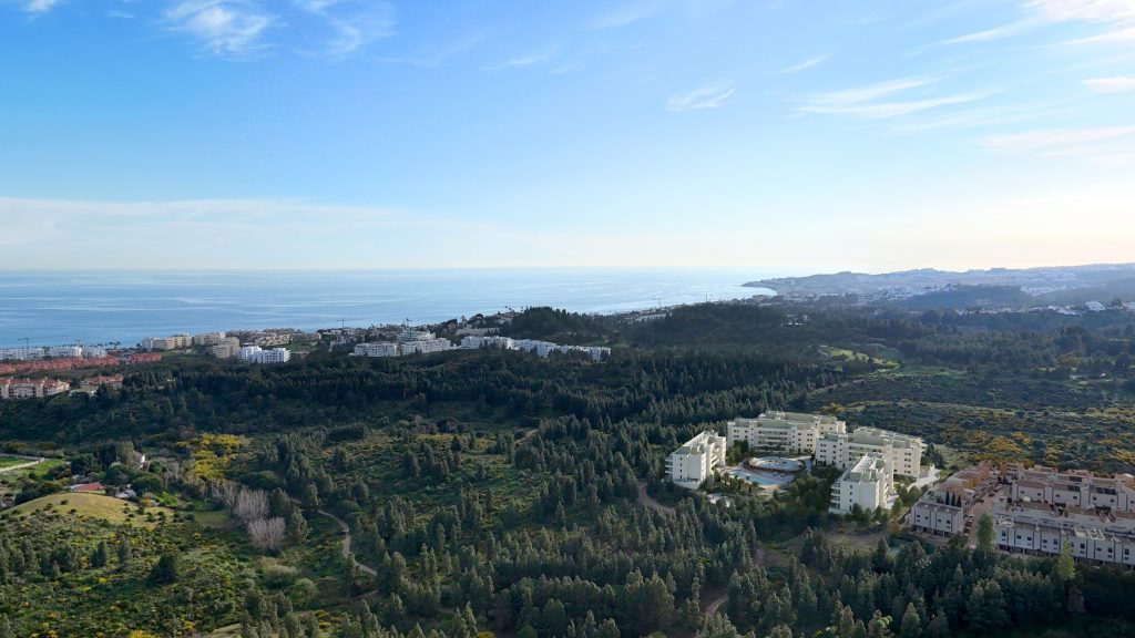 Moderne Neubauwohnungen in privilegierter Lage zwischen Meer und Natur in Mijas