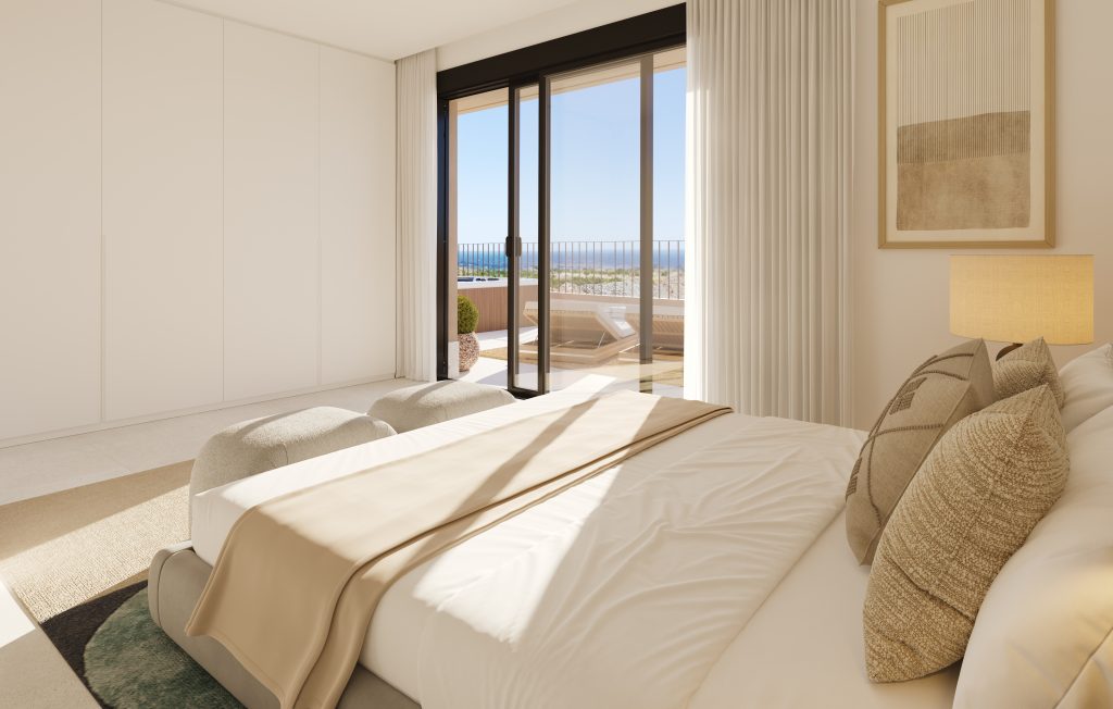 Apartamentos modernos de obra nueva con vistas al mar en El Higuerón – Costa del Sol