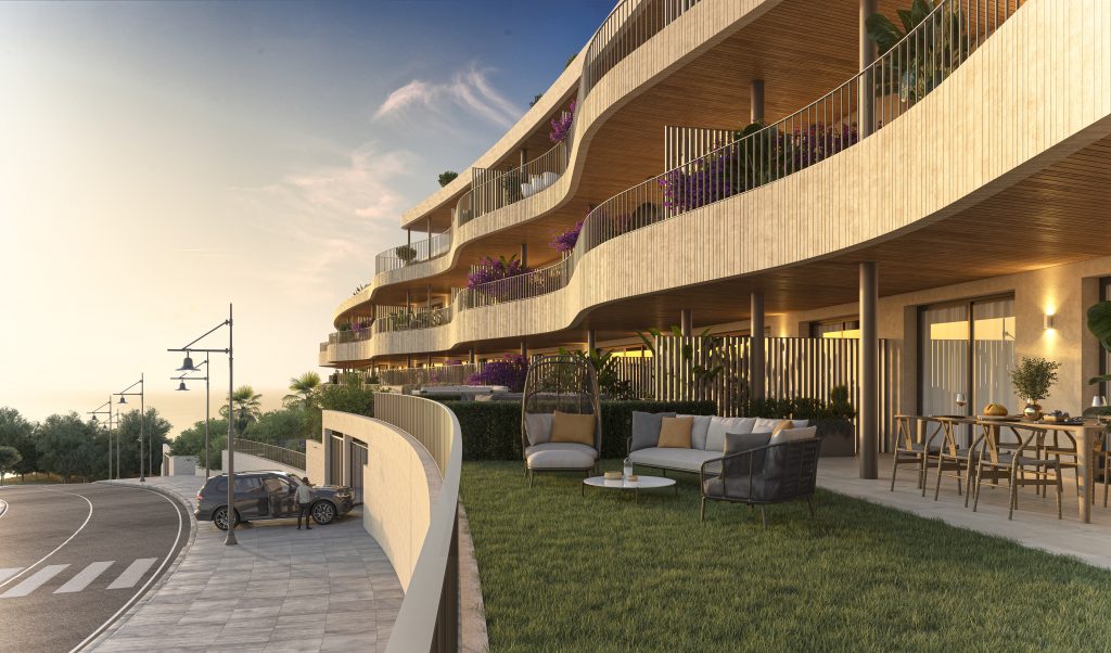 Apartamentos modernos de obra nueva con vistas al mar en El Higuerón – Costa del Sol