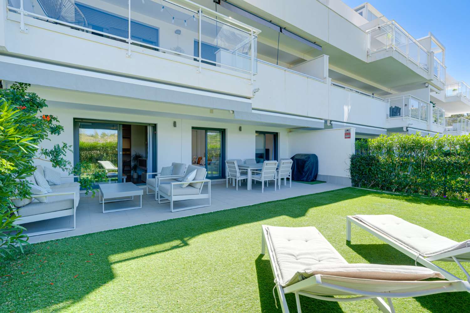 Charmante Erdgeschosswohnung mit privatem Garten in La Cala de Mijas