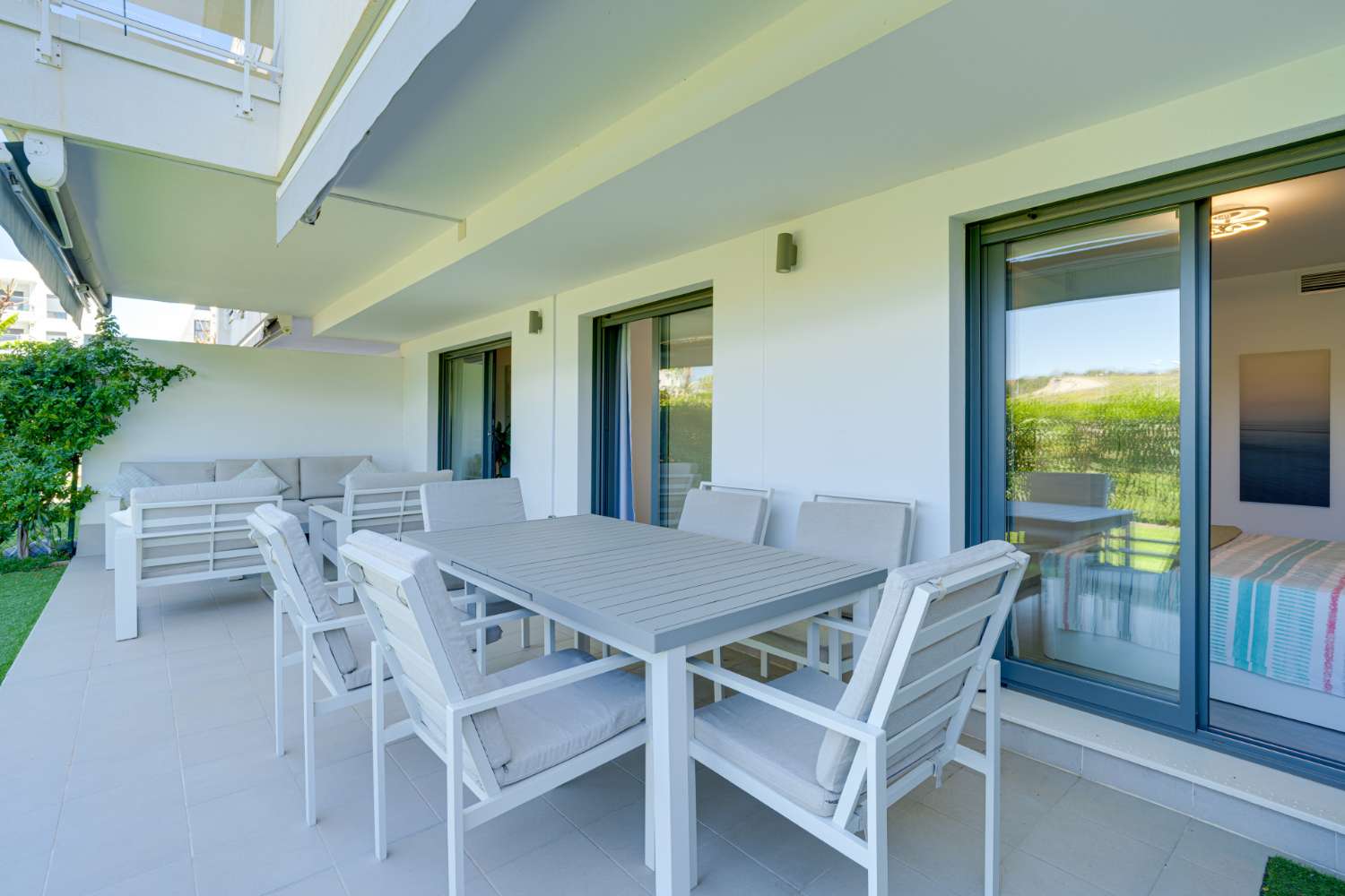 Charmante Erdgeschosswohnung mit privatem Garten in La Cala de Mijas