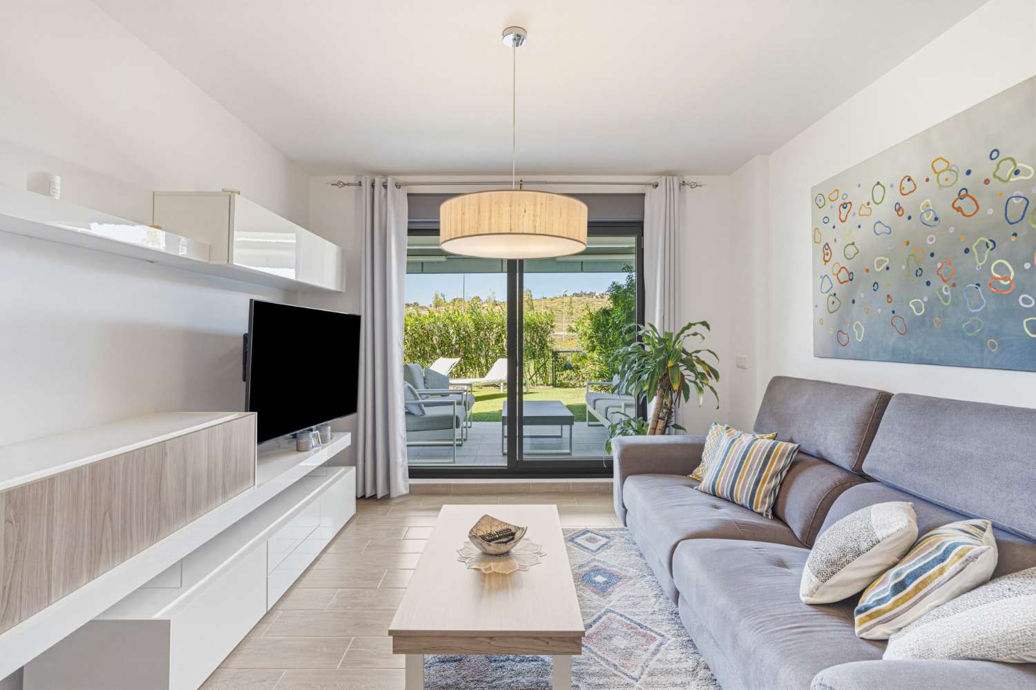 Charmante Erdgeschosswohnung mit privatem Garten in La Cala de Mijas