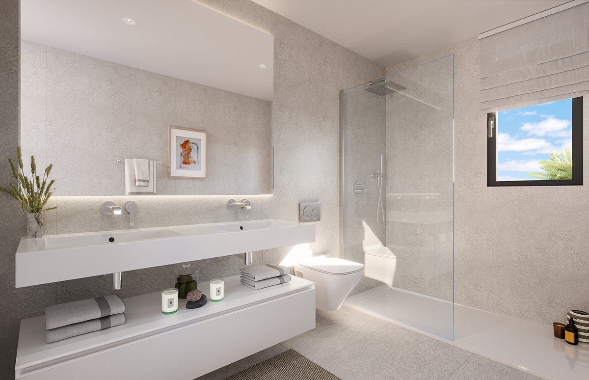 Appartements neufs exclusifs et penthouses de luxe avec vue sur la mer à Marbella