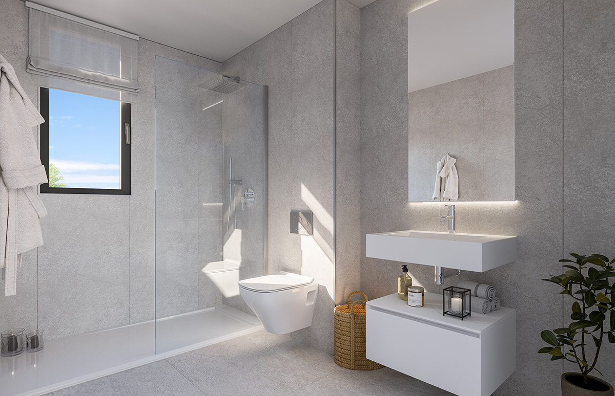 Appartements neufs exclusifs et penthouses de luxe avec vue sur la mer à Marbella