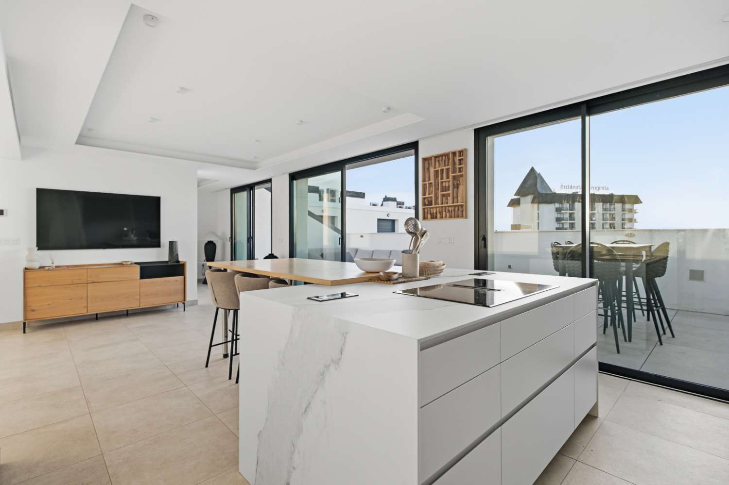 Penthouse mit Meerblick in Fuengirola