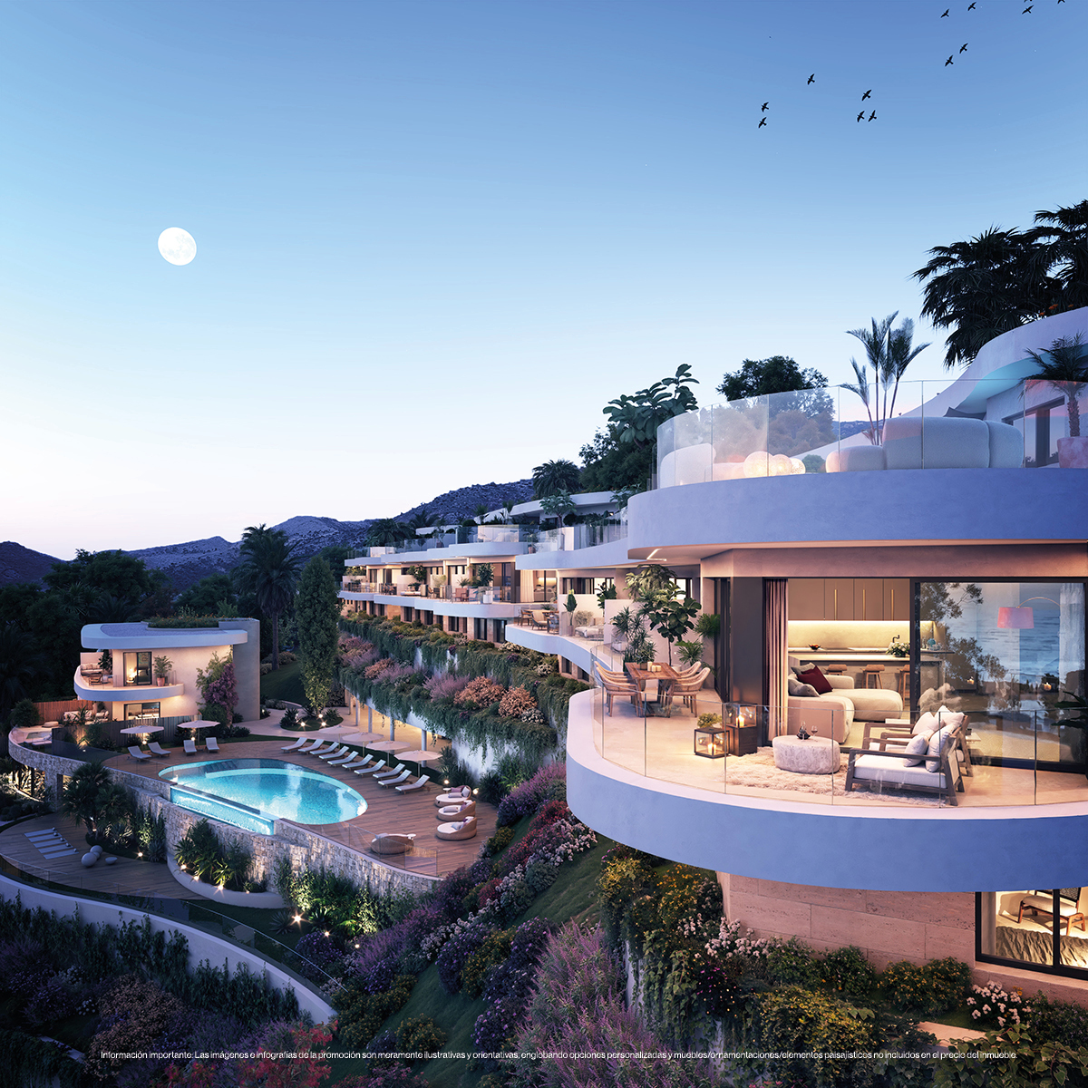 Exclusieve geschakelde woningen in El Higuerón, Fuengirola – Moderne architectuur in harmonie met de natuur