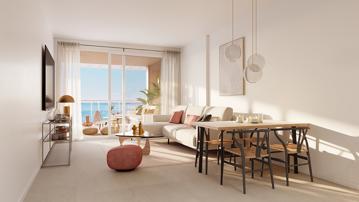 Appartements, penthouses et duplex neufs exclusifs à La Alcaidesa avec vues sur la mer et le golf