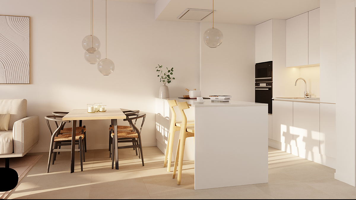 Appartements, penthouses et duplex neufs exclusifs à La Alcaidesa avec vues sur la mer et le golf