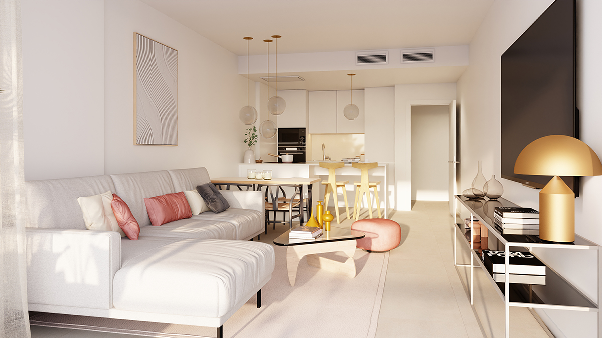 Appartements, penthouses et duplex neufs exclusifs à La Alcaidesa avec vues sur la mer et le golf