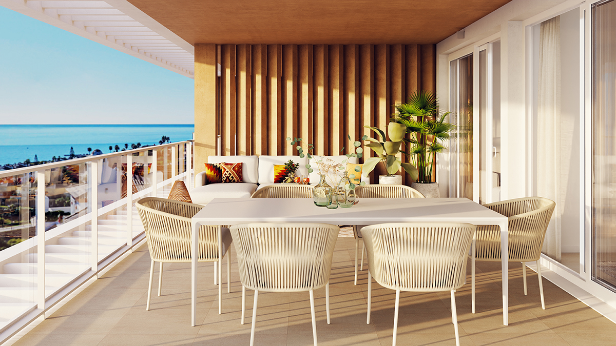 Appartements, penthouses et duplex neufs exclusifs à La Alcaidesa avec vues sur la mer et le golf