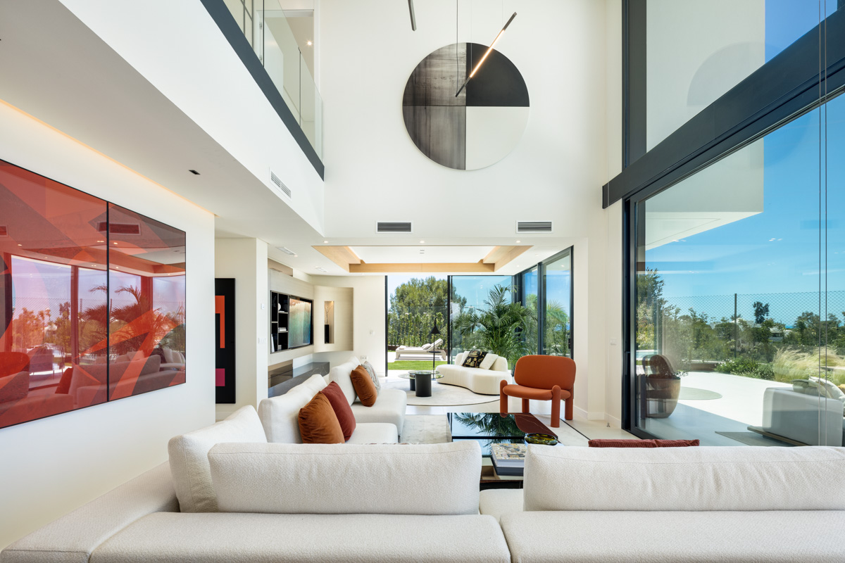 Exklusive Designervilla mit Meerblick in privilegierter Lage von Marbella