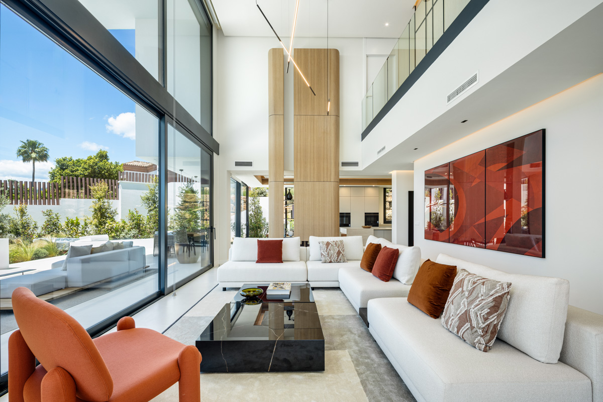 Exklusive Designervilla mit Meerblick in privilegierter Lage von Marbella