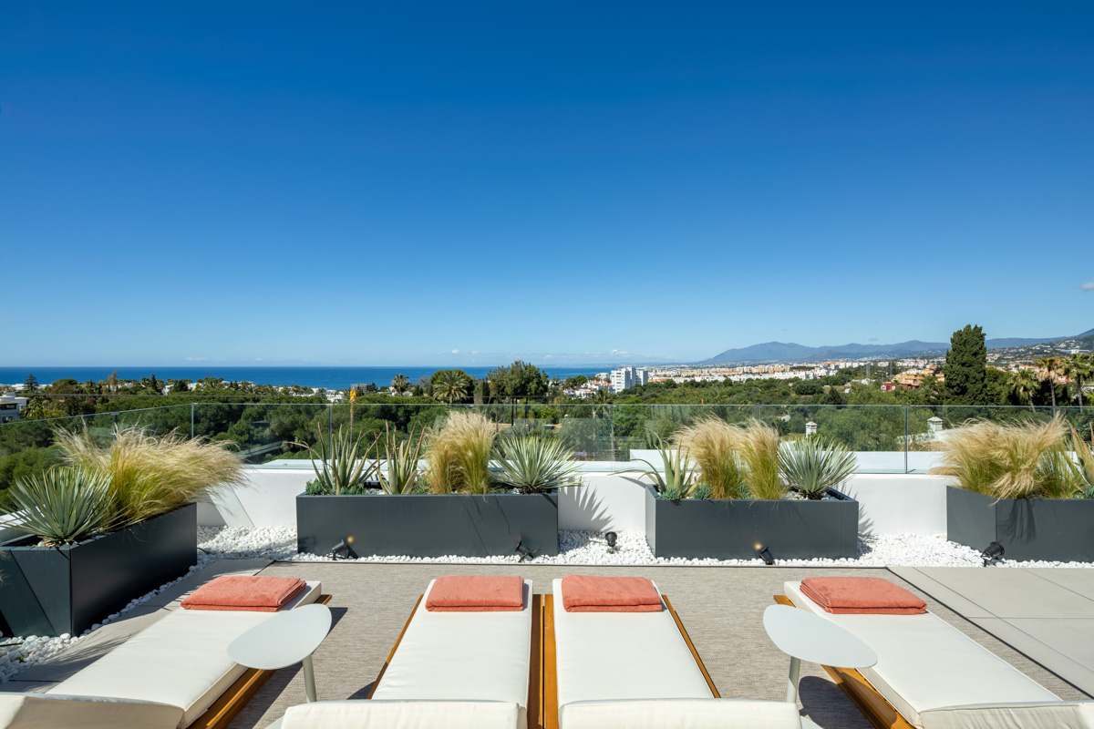 Exklusive Designervilla mit Meerblick in privilegierter Lage von Marbella