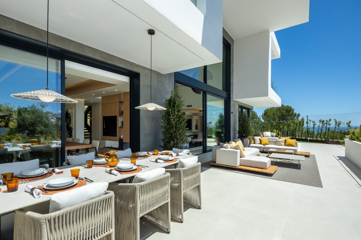Exklusive Designervilla mit Meerblick in privilegierter Lage von Marbella