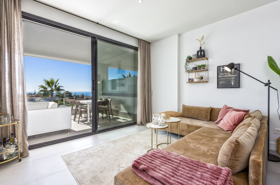Exklusives Apartment mit Meerblick in Mijas Costa