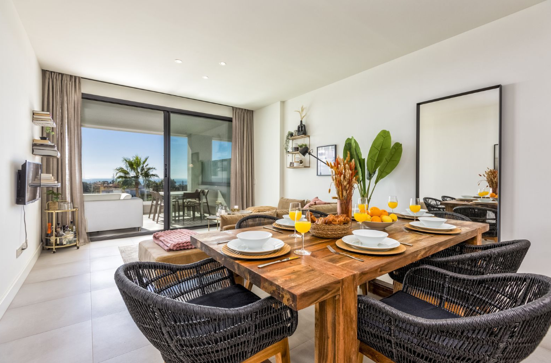 Exklusives Apartment mit Meerblick in Mijas Costa