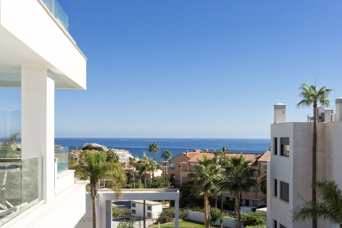 Exklusives Apartment mit Meerblick in Mijas Costa