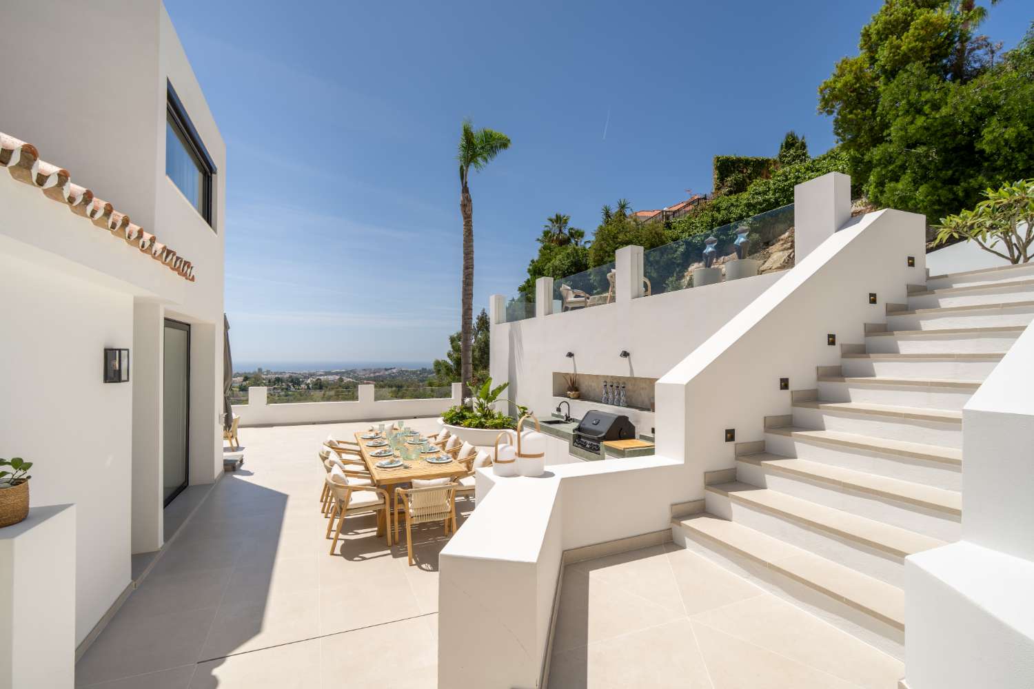 Villa Luma – Exklusive mediterrane Villa mit spektakulärem Meerblick in Nueva Andalucía
