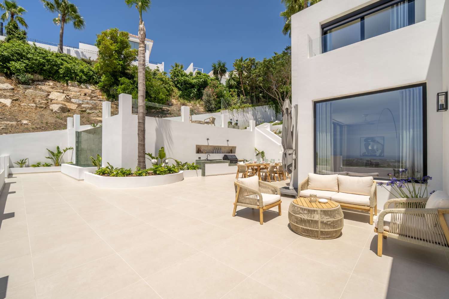 Villa Luma – Exklusive mediterrane Villa mit spektakulärem Meerblick in Nueva Andalucía