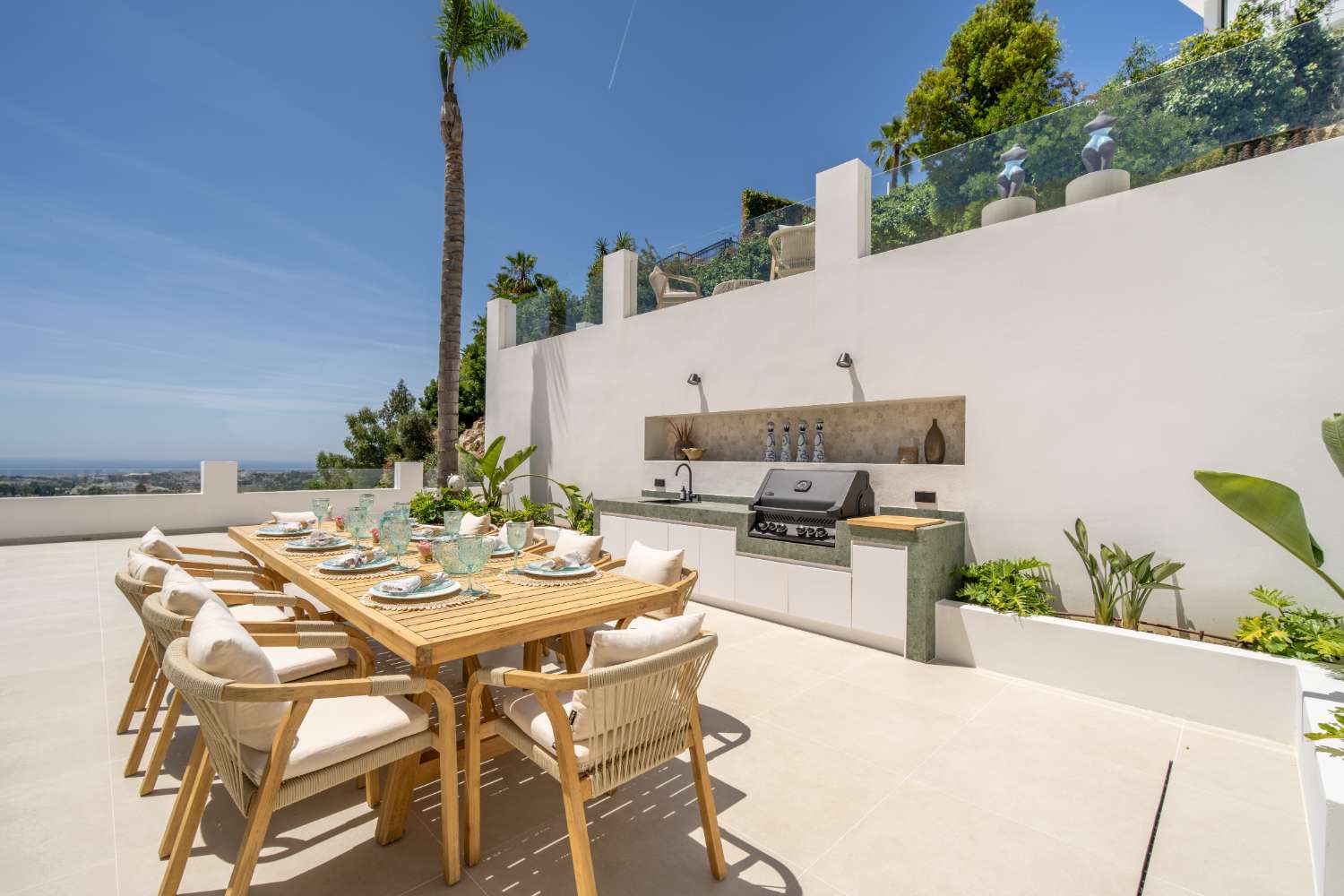 Villa Luma – Exklusive mediterrane Villa mit spektakulärem Meerblick in Nueva Andalucía