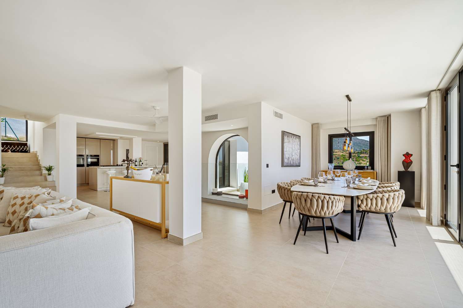 Villa Luma – Exklusive mediterrane Villa mit spektakulärem Meerblick in Nueva Andalucía