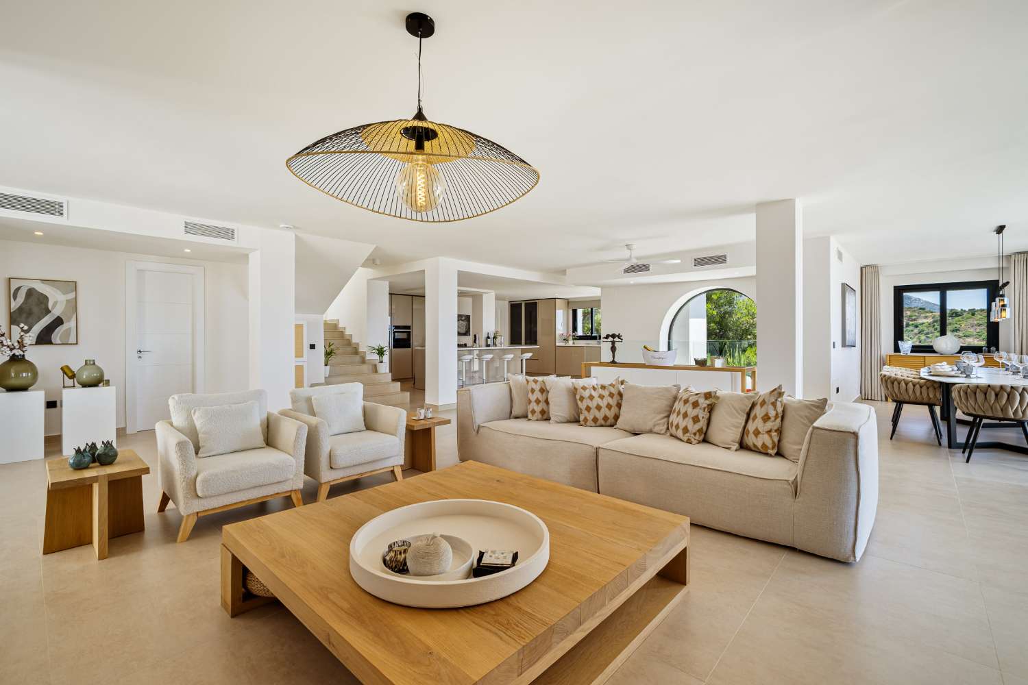 Villa Luma – Exklusive mediterrane Villa mit spektakulärem Meerblick in Nueva Andalucía